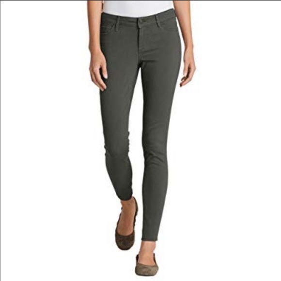 Eddie Bauer Skinny Slightly Curvy Corduroy Pants - Picture 2 of 13